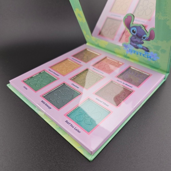 Disney Stitch Eyeshadow Palette 9 Colors Taste Beauty Makeup NEW - Picture 8 of 8